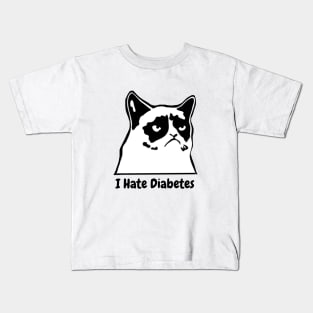 I Hate Diabetes Kids T-Shirt